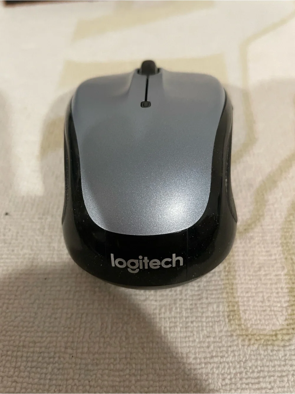Logitech M325 Silver and Black Wireless Optical Mouse